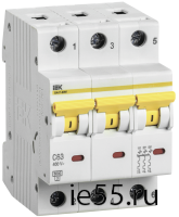 Выкл. авт. ВА47-60M 3Р 32А 6кА D IEK