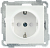 РС14-1-0-Б Розетка с з/к с з/ш 16А BOLERO белый IEK