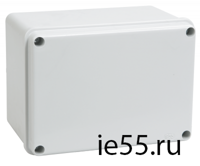Коробка КМ41261 распаячная для о/п 150х110х85 мм IP44 (RAL7035, гладкие стенки)