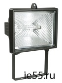 Прожектор ИО500 галогенный  черный IP54  ИЭК