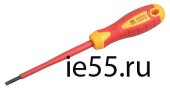 Отвертка шлицевая Expert 4.0х0.8х100мм 1000В IEK