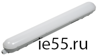 Светильник ДСП 1304 18Вт 4500К IP65 600мм серый пластик IEK