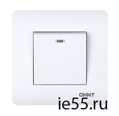2-позиционный выключатель с LED-подсветкой 10А 250В (CHINT)