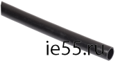 Труба гладкая жесткая ПНД d20 ИЭК черная (100м)