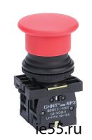 Двойная кнопка NP2-EW8465 1НО+1НЗ AC/DC 220/230В(LED) IP40 (CHINT)