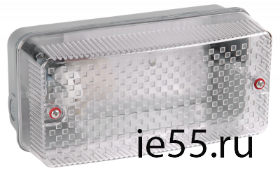Светильник НПП3006 серый 60Вт IP54 ИЭК