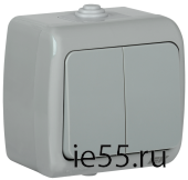 ВС-20-2-0-А Выкл. 2 кл. откр. уст. 10А IP54 AQUATIC IEK