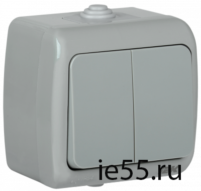 ВС-20-2-0-А Выкл. 2 кл. откр. уст. 10А IP54 AQUATIC IEK