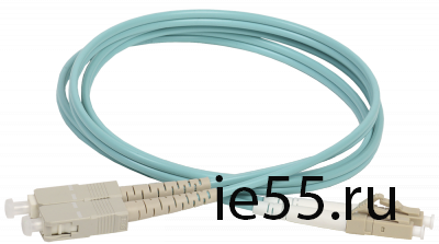 ITK Оптический (патч-корд), MM, 50/125 (OM3), LC/UPC-SC/UPC,(Duplex),1м