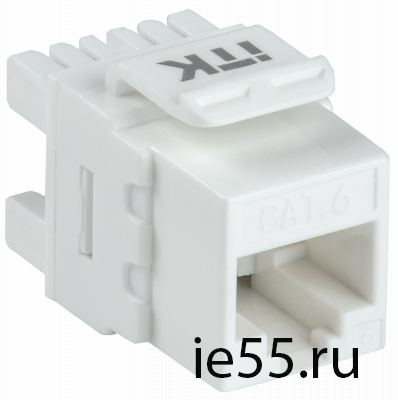 ITK Модуль Keystone Jack кат. 6 UTP 110 IDC 180 град.