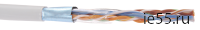 ITK Витая пара F/UTP кат.5E 4x2х24AWG LSZH серый (305м)