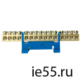 Шина TS-0609F 6*9  15ways на малом изоляторе