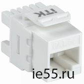 ITK Модуль Keystone Jack кат. 5E UTP 110 IDC 180 град.