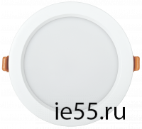 Светильник LED ДВО 1821 PRO белый круг 24Вт 4000K IP54 IEK