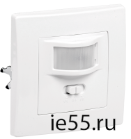 Датчик движения ДД 030 белый 500Вт 160гр 9м IP20 IEK