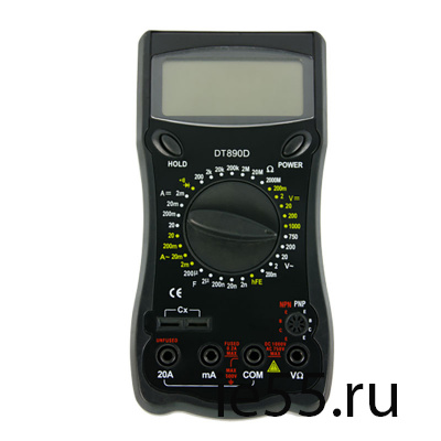 Мультиметр DT 890 D   ЭНЕРГИЯ