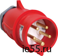 Вилка переносная ССИ-025 32А-6ч/200/346-240/415В 3Р+РЕ+N IP44 MAGNUM ИЭК