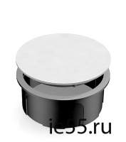 Коробка распаячная для скрытого монтажа в кирпичных стенах D70х30мм черная (CHINT)