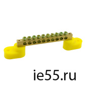 Шина TS-0609B 6*9 10 ways на угловых изоляторах