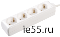 Удлинитель У04 4 места 2Р+PЕ/1,5метра 3х1мм2 16А/250В IEK