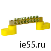 Шина TS-0609B 6*9  8 ways на угловых изоляторах