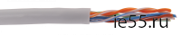 ITK Витая пара U/UTP кат.5E 4х2х24AWG PATCH серый (500м)