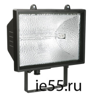 Прожектор ИО1000 галогенный  черный IP54  ИЭК