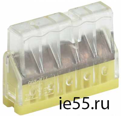 Строительно-монтажная клемма СМК 772-205 (4шт/упак) IEK