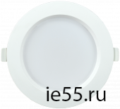 Светильник LED ДВО 1701 белый круг 9Вт 4000K IP40 IEK