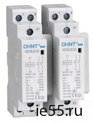 Контактор модульный NCH8-40/11 40A 1НЗ+1НО AC24В 50Гц (R) (CHINT)