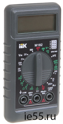 Мультиметр цифровой Compact M182 IEK