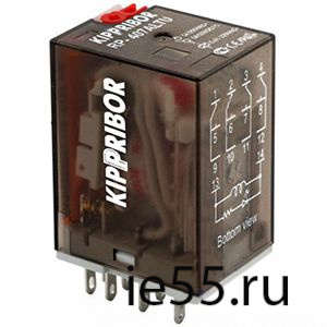Реле промежуточное RP-403AL 24VAC, 5A при 250V, LED-индикатор