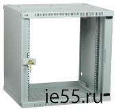 ITK Шкаф LINEA WE 15U 600x600мм дверь стекло серый