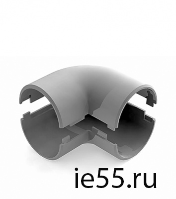 Поворот на 90° разъемный D32мм (CHINT)