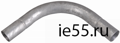 Поворот металл ненарезной горячеоцинкованный d32 мм