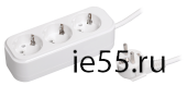 Удлинитель У03 3 места 2Р+РЕ/5.0 метра 3х1мм2 16А/250В CLASSIC IEK
