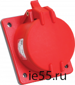 Розетка стационарная ССИ-115 16А-6ч/200/346-240/415В 3Р+РЕ+N IP44 MAGNUM ИЭК