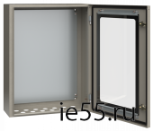 Корпус металлический ЩМП-3-0 У2 IP54 с прозрач. дверцей IEK