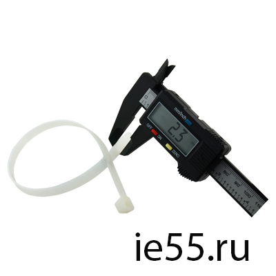 Стяжка пластиковая(хомут нейлоновый) 120х2,3 мм белый уп. 100 шт ЭНЕРГИЯ