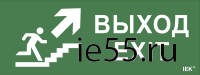 Самоклеющая этик. "Выход/лест. вверх/фигура" ДПА IP20/54 IEK
