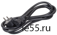 ITK Кабель электропитания PDU 3х1,5 2м с разъёмами С13 - нем.ст