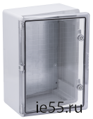 Корпус пласт. ЩМПп 500х350х190мм пр. дв. УХЛ1 IP65 IEK