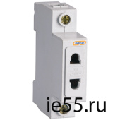 Розетка на DIN рейку 2PIN 10А 250V ЭНЕРГИЯ (12 шт)