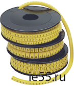 Маркер МК1- 2,5мм символ "3"  1000шт/упак ИЭК