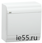 Бокс ЩРН-П-6 модулей навесн.пластик IP41 PRIME белая дверь