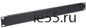 ITK Фальш-панель 1U черная
