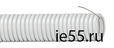 Труба гофр.ПВХ d 16 с зондом (100 м) ИЭК
