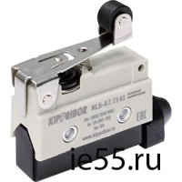 Концевой выключатель KLS-A7.7141 1НО+1НЗ, Iном.=1 А 380/250 VAC (AC-15), Ith=5 А, 10 млн циклов