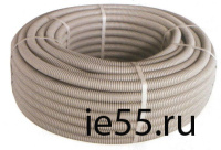 Труба гофрированная гибкая ПВХ d 20 с зондом (100 м) (CHINT)