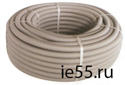 Труба гофрированная гибкая ПВХ d 20 с зондом (100 м) (CHINT)